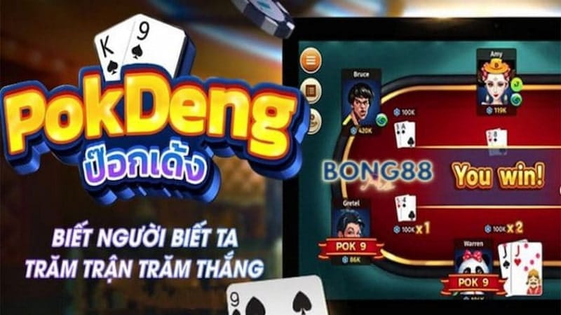 Điểm tính như thế nào trong cách chơi bài Pok Deng?